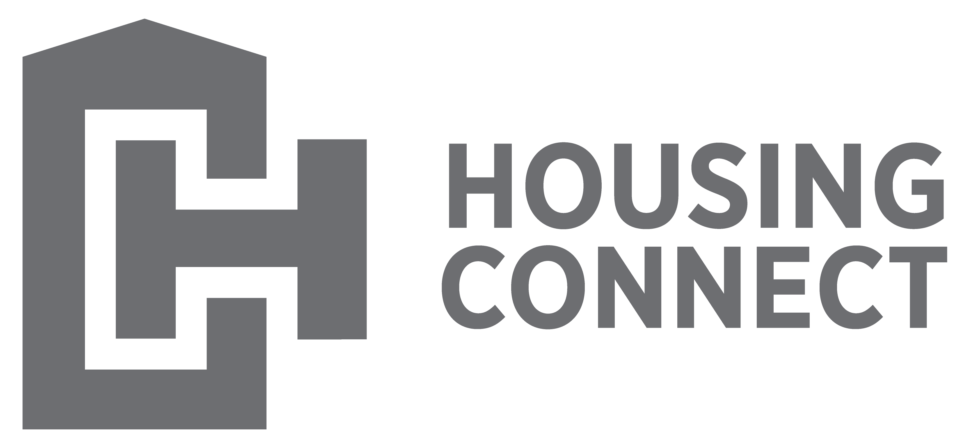 Housing Connect Logo Grey